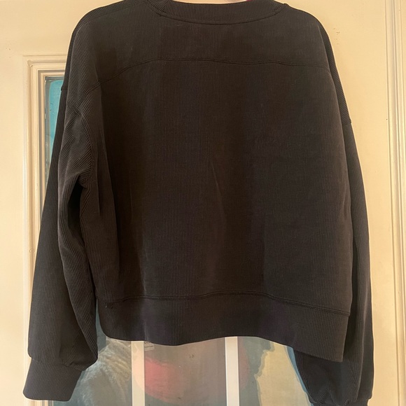 Lulu lemon ribbed soft stream sweatshirt size 12 - Picture 4 of 4